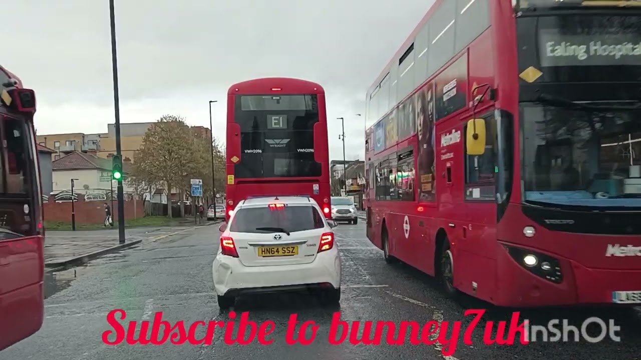 Driving from Ealing hospital to Brent cross in London UK 