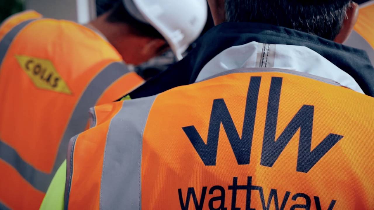 Wattway : premier chantier d'application en Vendée