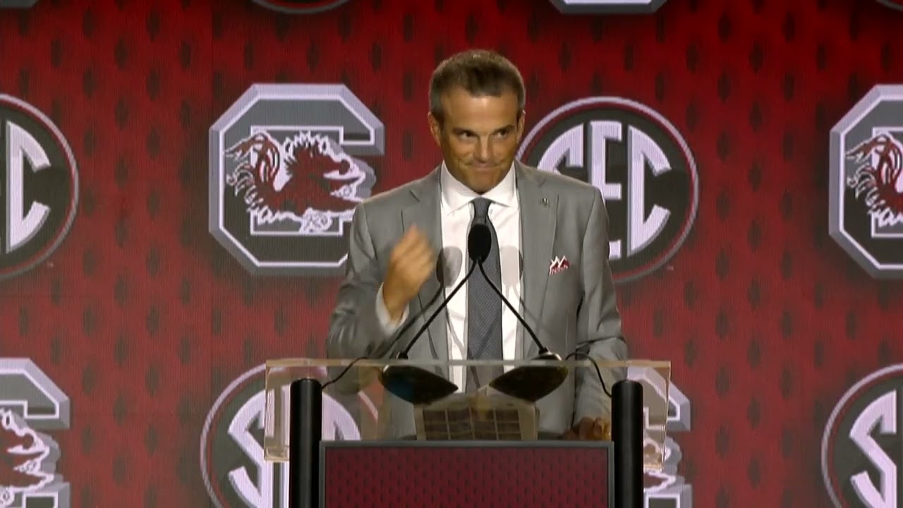 Watch South Carolina Head Coach Shane Beamer 2026 SEC Football Media Days Press Conference