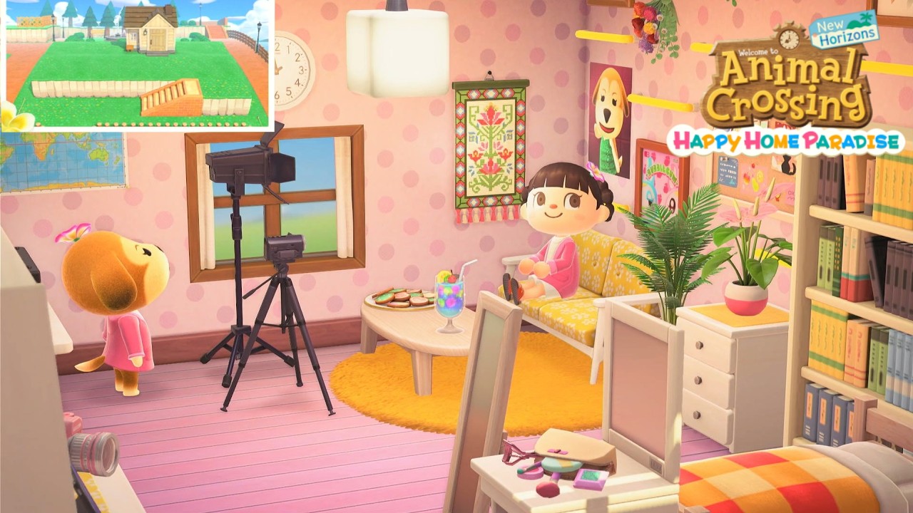 Eine stylishe Streamer Bude für Agnes einrichten | Animal Crossing New Horizons