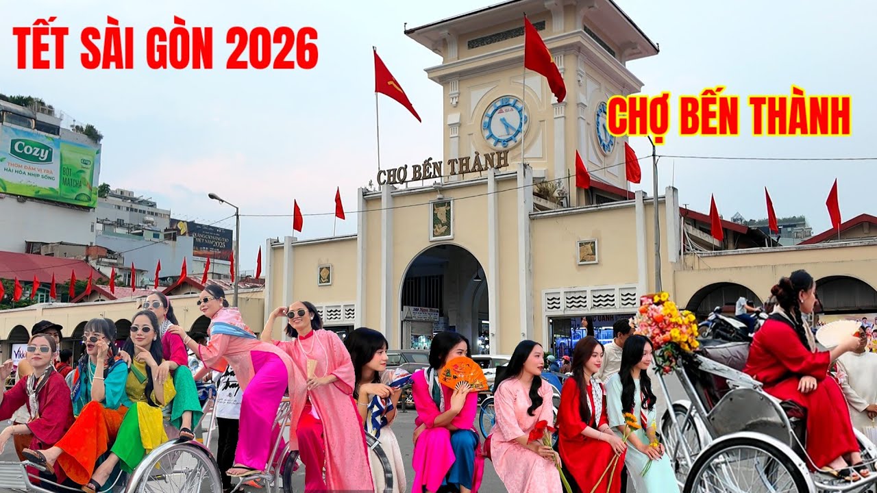 CHỢ BẾN THÀNH gặp dàn 
