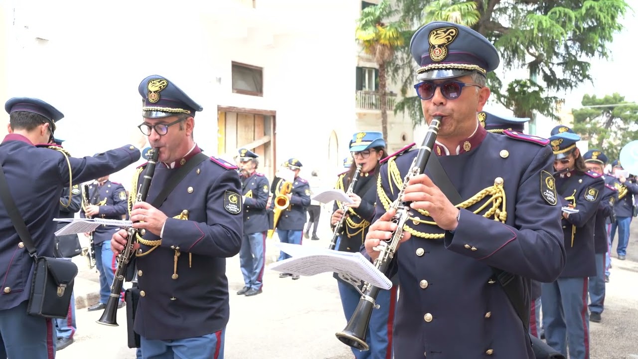 Banda di Castellana - Marcia Fuochi etnei - Madonna della Vetrana - 27/4/25 Castellana Grotte