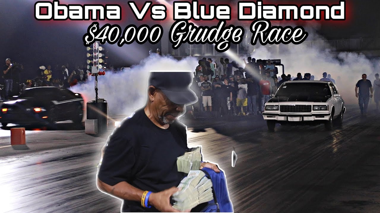 $40,000 Grudge Race Obama Box Chevy Vs Blue Diamond | Country C and Everyone won Big!!