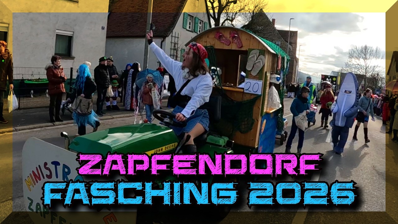 🎉 Zapfendorfer Fasching 2026! 🎉