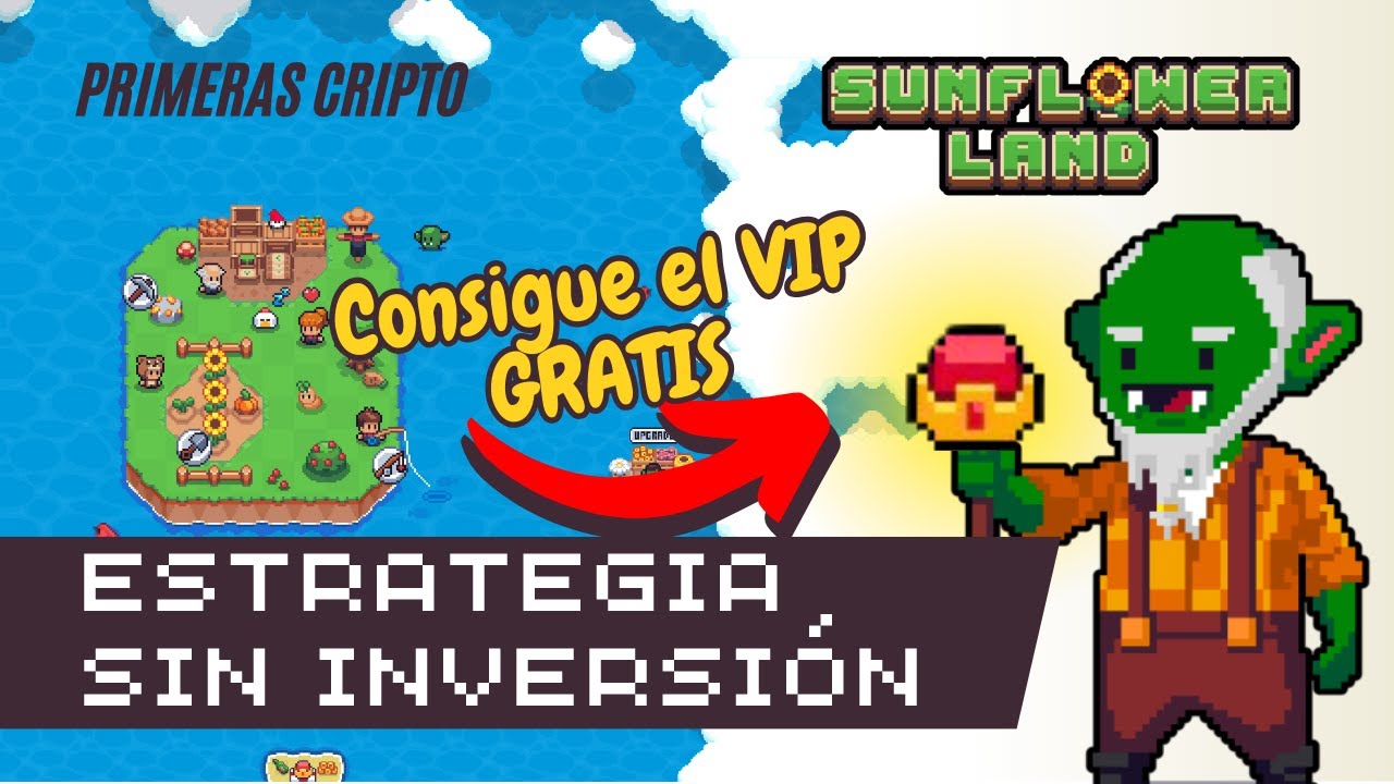 🌻 Estrategia sin inversión en Sunflower Land - De Cero a Granjero Free2Play