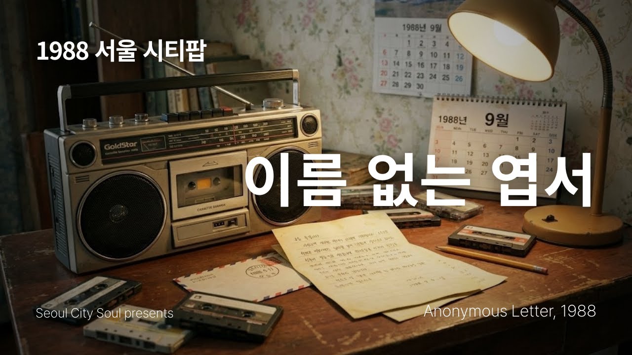 [서울시티소울] 이름 없는 엽서 (Anonymous Letter) | 새벽 3시, 이름 없는 고백