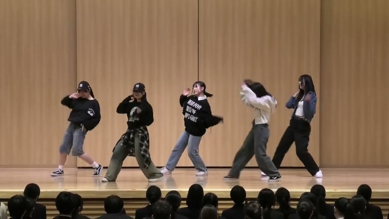 Warhy（2025年2月校内発表会）上宮高等学校ストリートダンス部