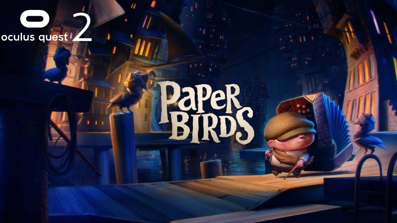 Paper Birds VR Gameplay On The Oculus Quest 2