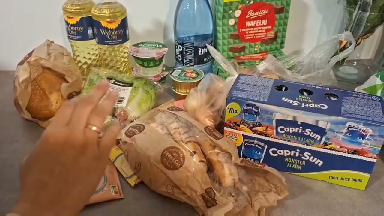 Biedronka.Обзор цен на продукты. Распаковка продуктов. Что купили и по какой цене.