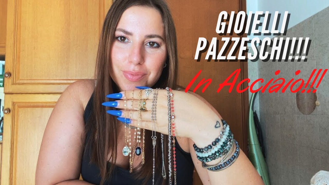 GIOIELLI PAZZESCHI IN ACCIAIO!!! Collane e Bracciali in Stainless Steel &bull; Pezzi Moolto Carini!!!