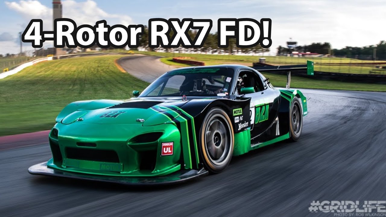 4 Rotor Widebody RX7 FD! Time Attack Rivals #2