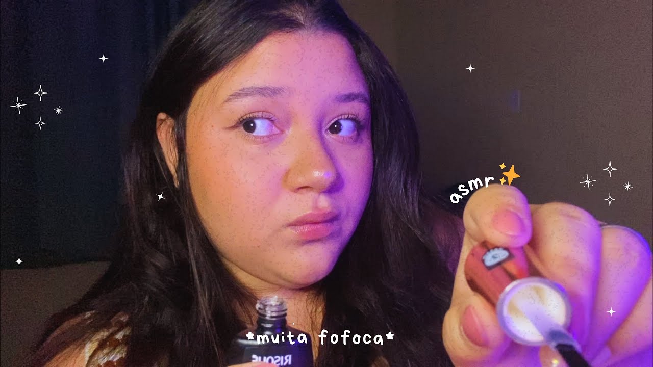 ASMR | MANICURE FOFOQUEIRA! 💅🏻🧏🏻‍♀️ (ruido branco, voz suave e muita conversa)
