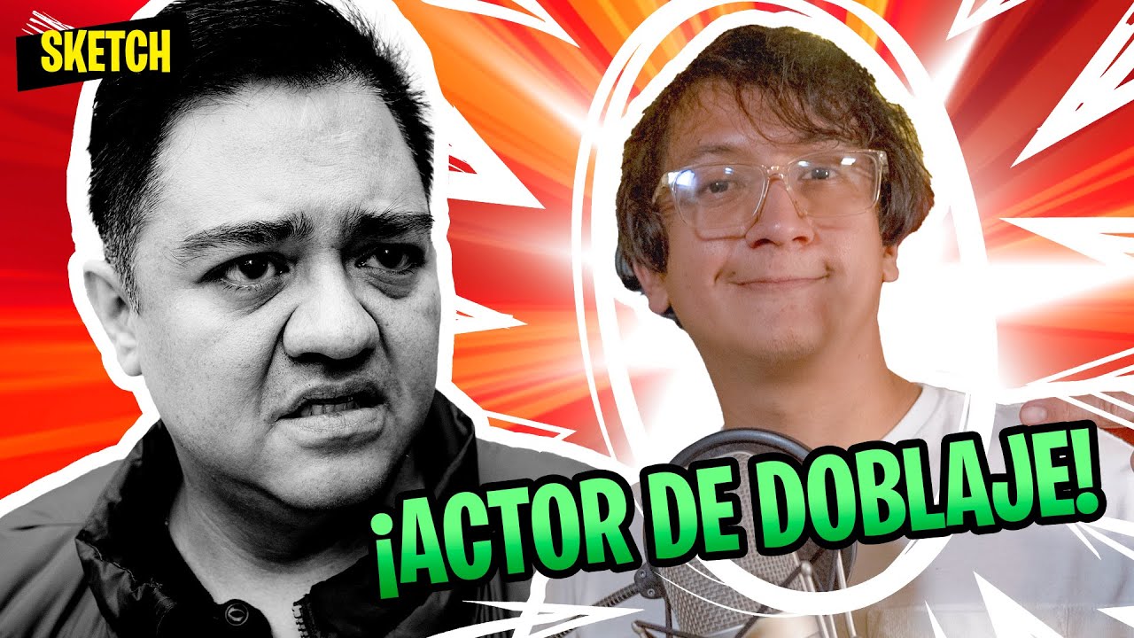 ¡Doblé una película SIN SABER DE DOBLAJE! 😎 | SKETCH ft. Lalo Garza