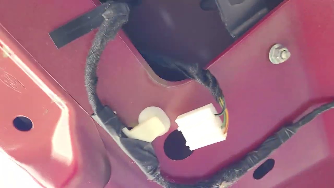 2016 Ford Escape Rear Door Latch Assembly Replacement