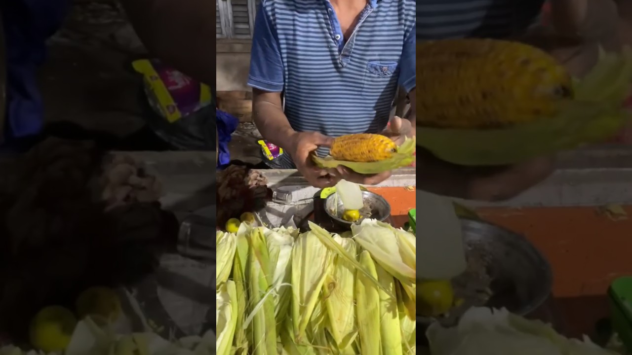 Bhutta Challi, roasted corn sweet Corn #corn #sweetcorn #challi #bhutta #food #viralvideo #shorts