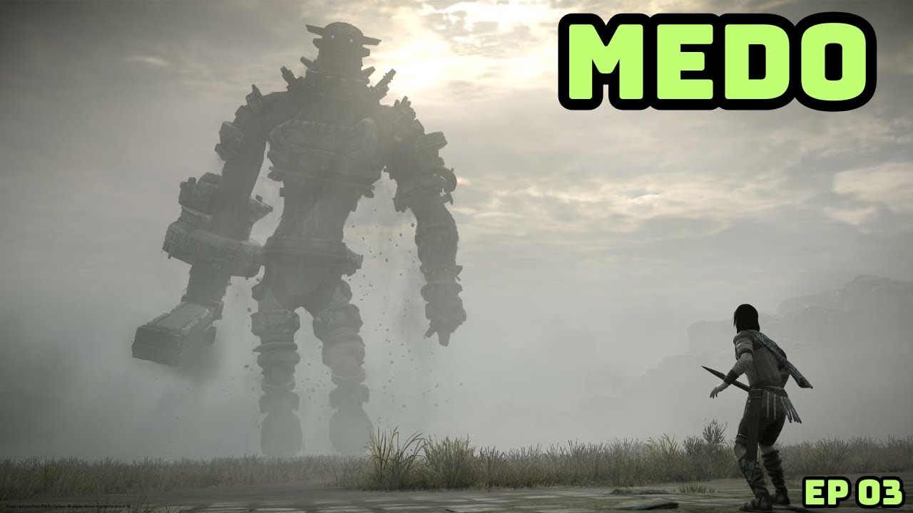 UM DOS JOGOS MAIS ASSUSTADORES DE TODOS OS TEMPOS - Shadow of the colossus - Playstation 2 - EP - 03