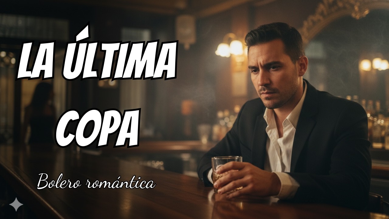 LA ÚLTIMA COPA (Bolero Romántico) | Canción de Desamor y Arrepentimiento | Voz Masculina #bolero