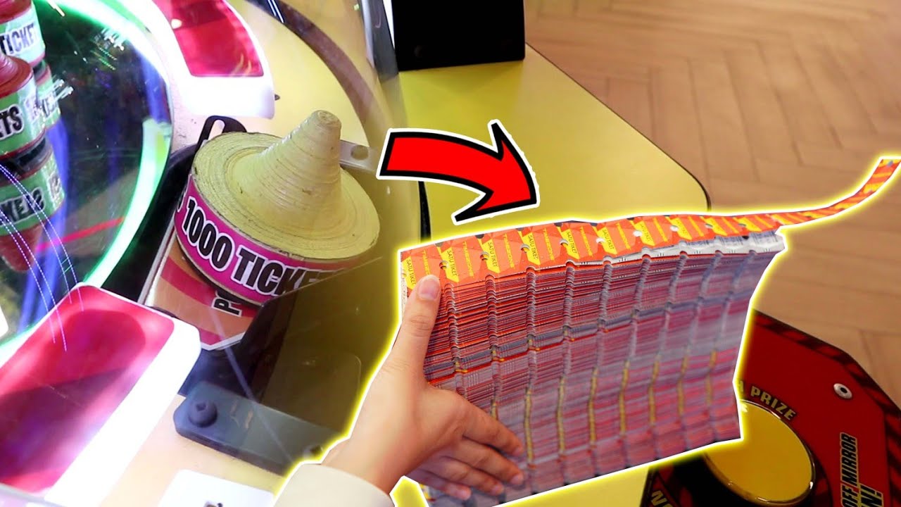 BIG JACKPOT WIN TOWER OF TICKET ARCADE!! TIKETNYA LANGSUNG BUAT GIVEAWAY!!