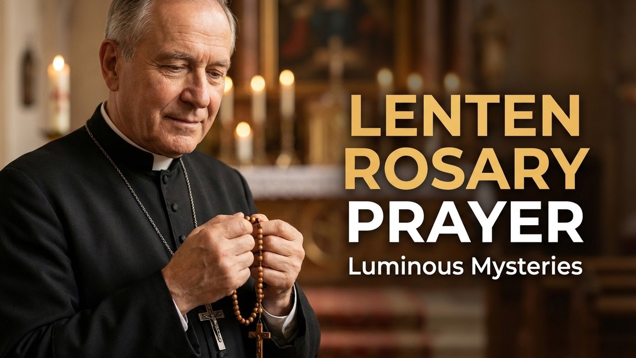 Thursday Rosary | Luminous Mysteries of the Holy Rosary | Lenten Prayer