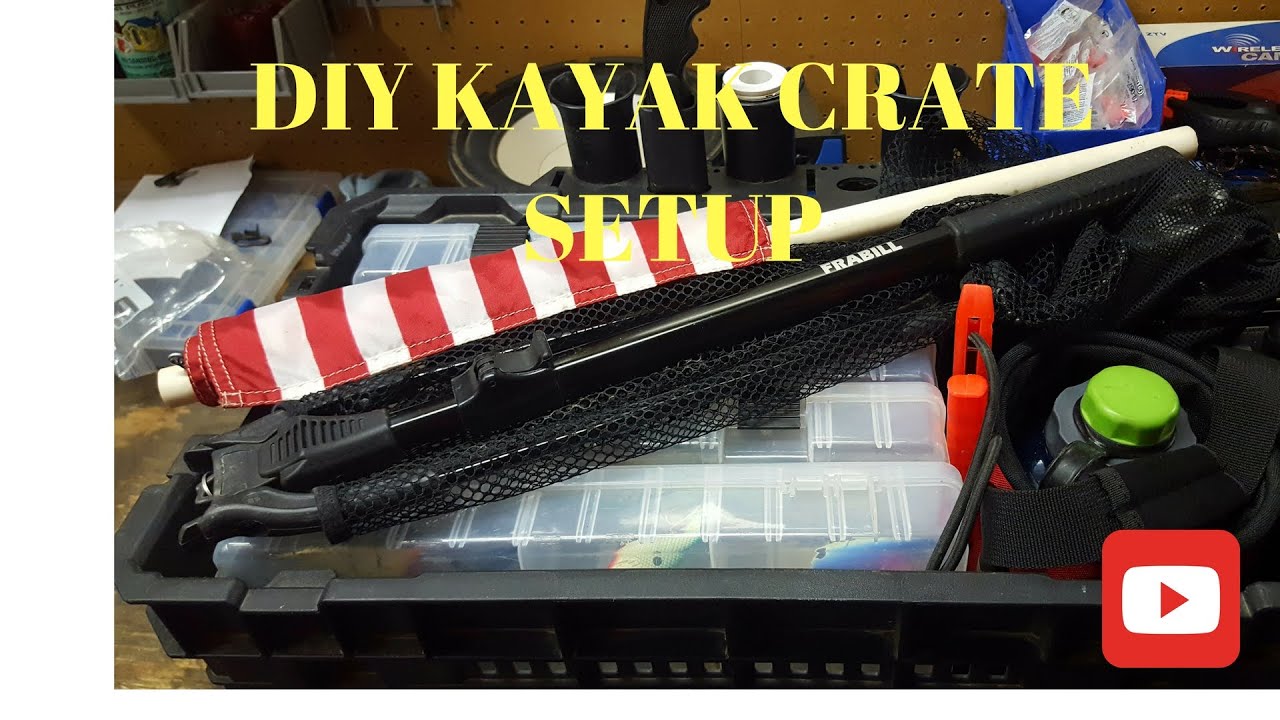 Ascend FS12T Kayak Fishing Series Part 4 DIY Kayak Crate