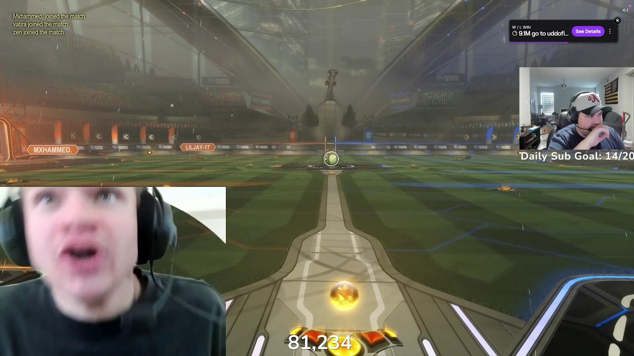 JYNXZI vs ZEN 500 GOAL LEAD WATCHPARTY (STARTS AT 2 EST) AND PRO RL GAMEPLAY