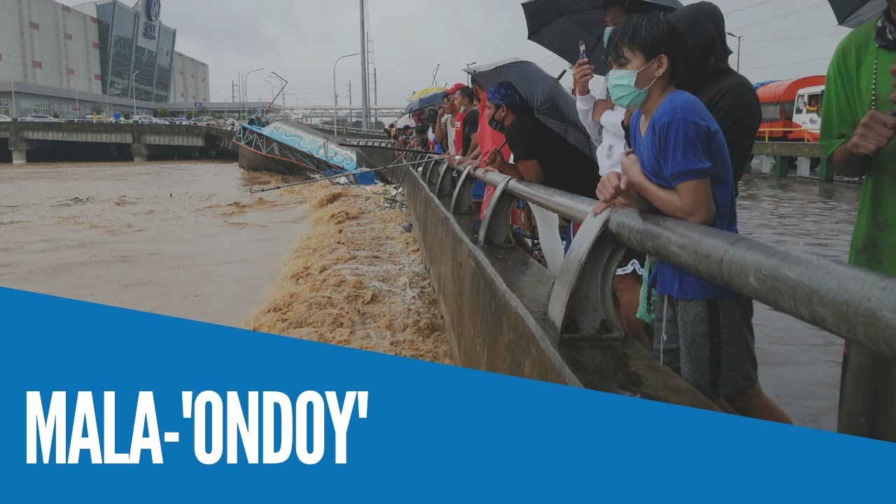 WATCH: Marikina City, inilubog sa tubig ng ulang dala ng Bagyong Ulysses