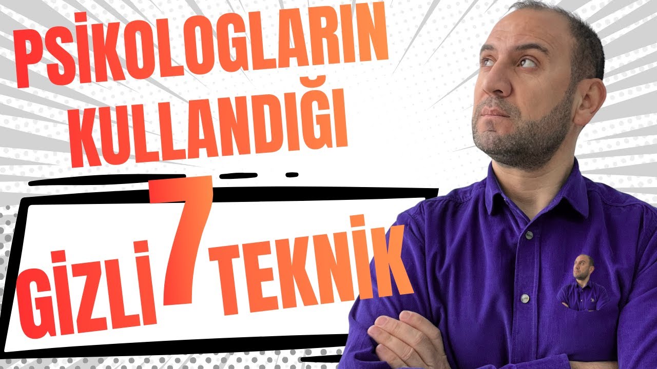 Psikologların İnsanları &Ccedil;&ouml;zmek İ&ccedil;in Kullandığı 7 Gizli Teknik