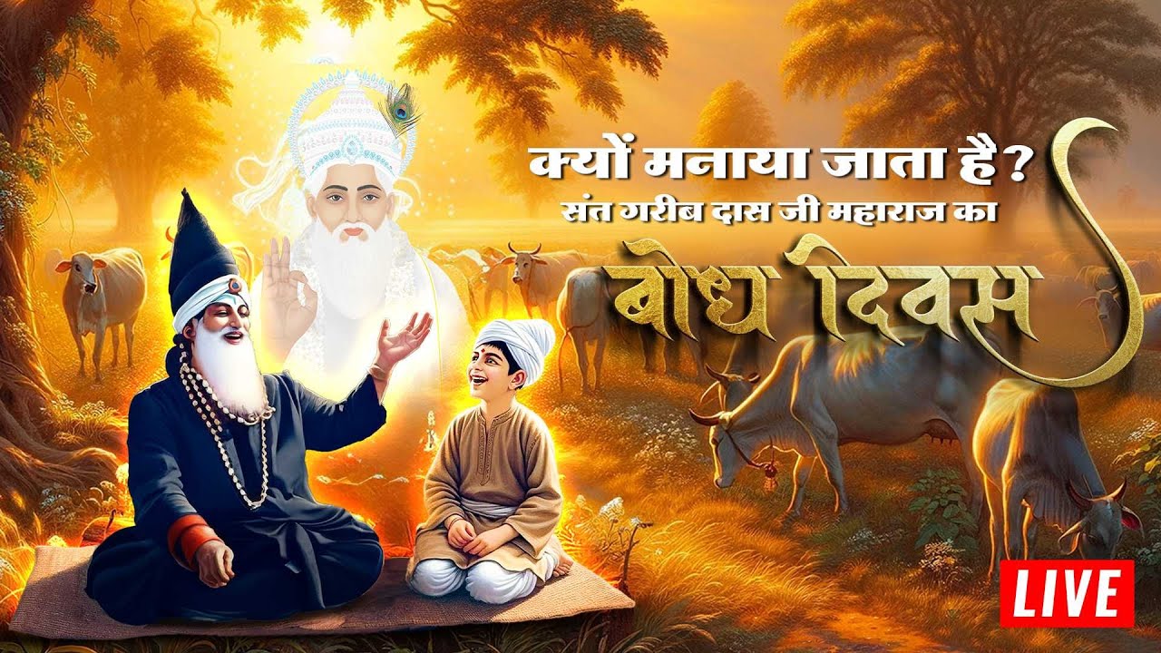 क्यों मनाया जाता है गरीबदास जी महाराज का बोध दिवस? | Sant Rampal Ji LIVE | SATLOK ASHRAM