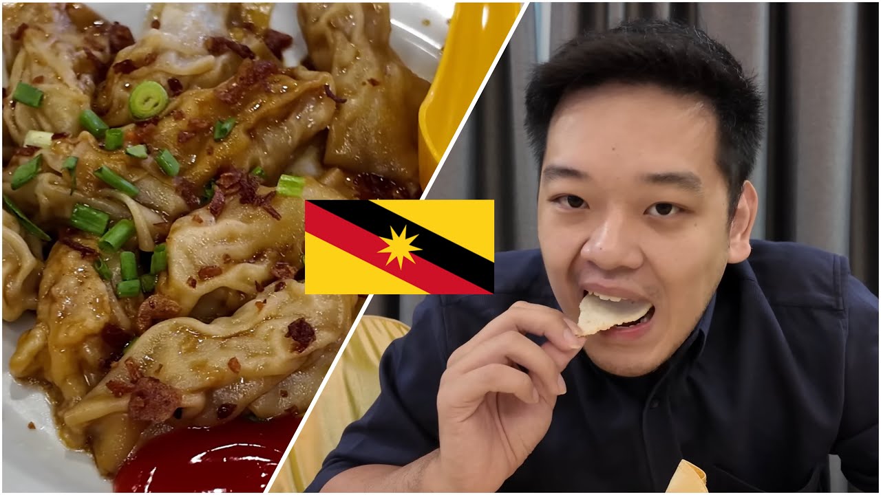 日常吃播旁白Vlog - 回沙捞越古晋(下饭vlog)