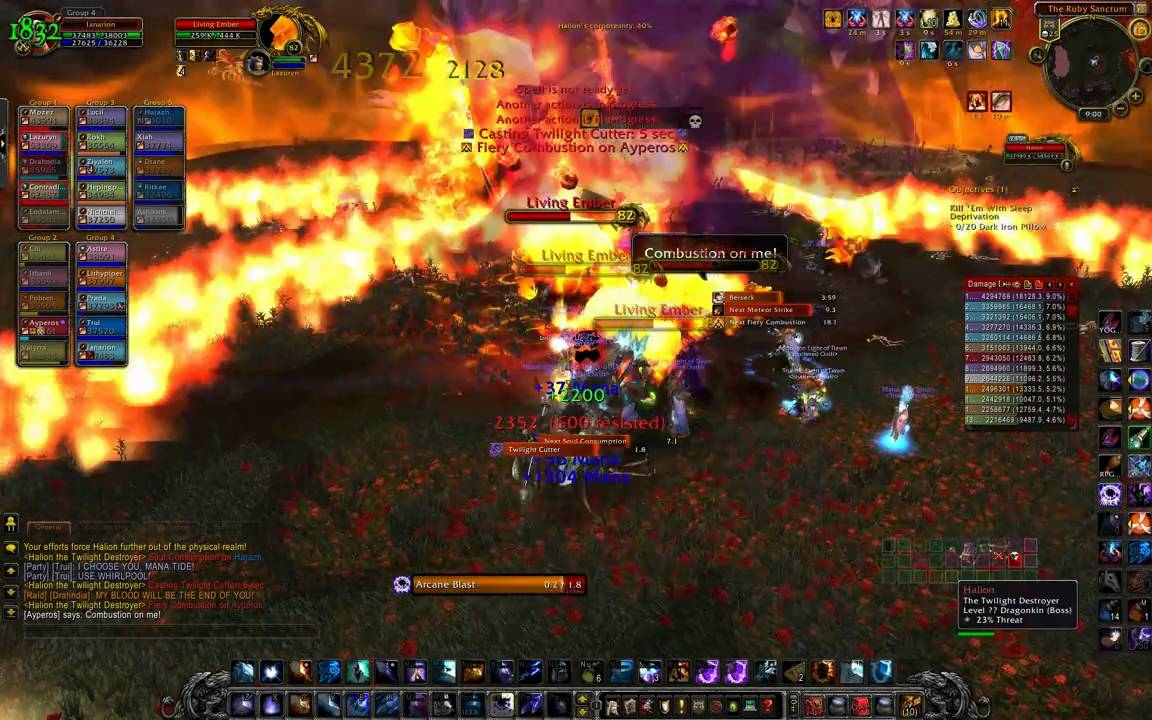 Ruby Sanctum 25 player Heroic: Halion The Twilight Destroyer