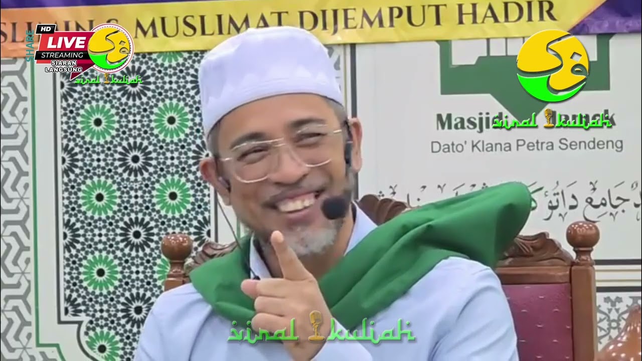 Muslim yang takut SUKA dan SELESA‼️~ DATO MOHAMAD ZAIDI ~ SENDENG ~ AHAD 25012026