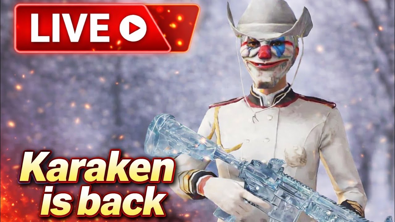 BGMI LIVE 🔴 | Karaken is Back | Conqueror Push With Subscribers | Karaken Gamer