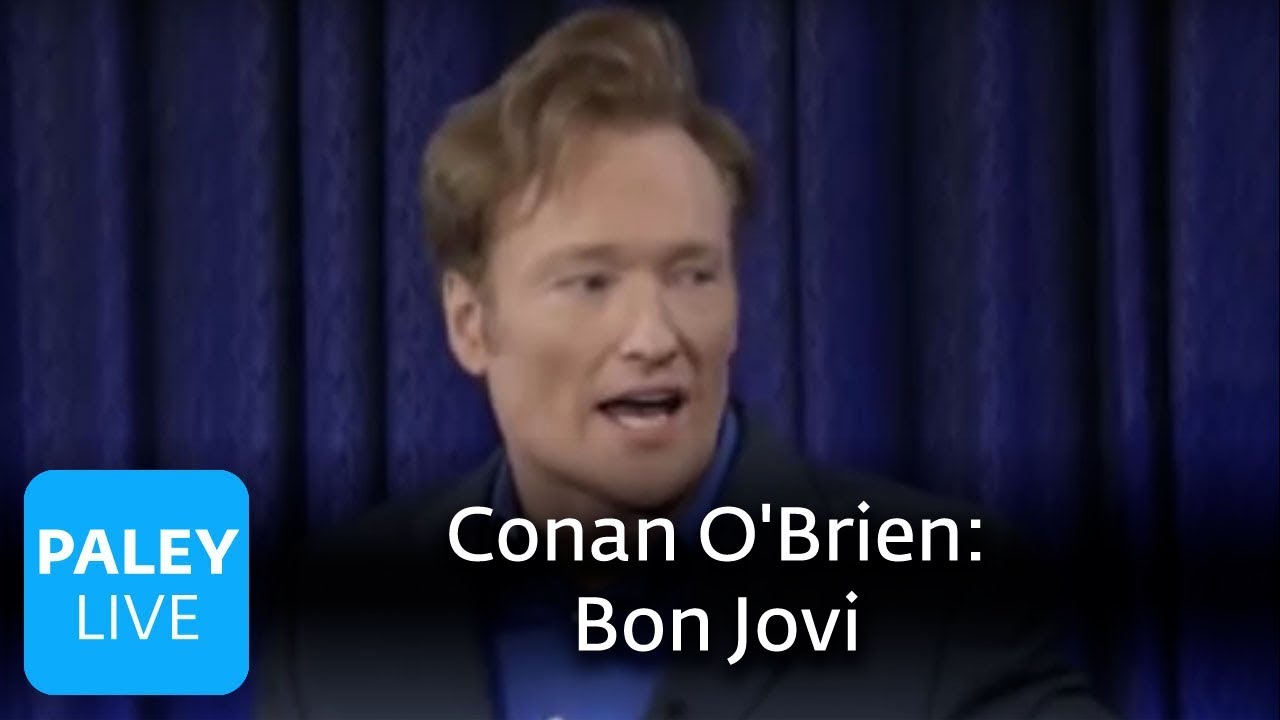 Conan O'Brien - Triumph and Bon Jovi (Paley Center)