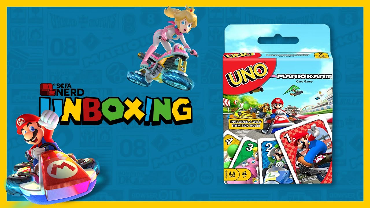 UNO Mario Kart UNBOXING | ¿Cómo jugar UNO?  (1000% RECOMENDADO)