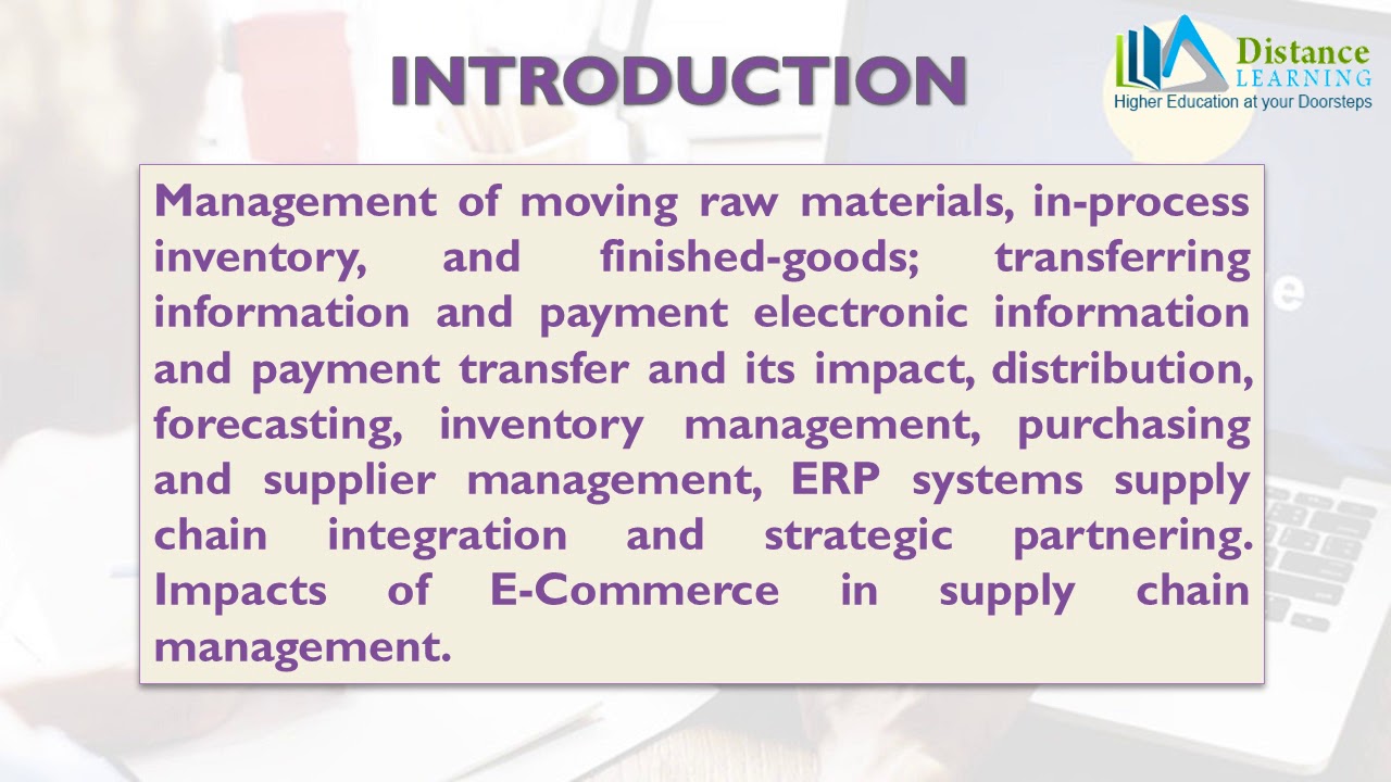 Distance Education PGDITM in E-Commerce