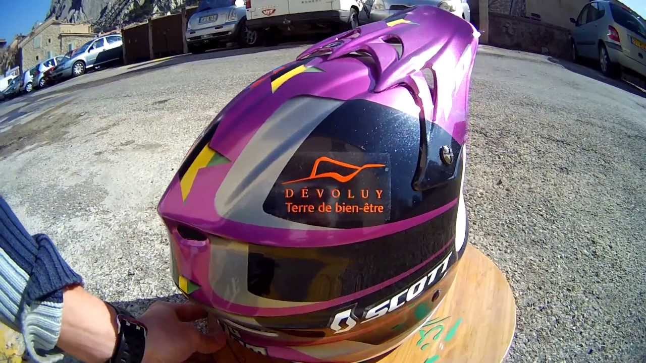 peinture casque anais pajot