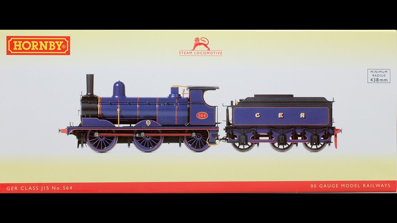 An exquisite J15 0-6-0 tender locomotive