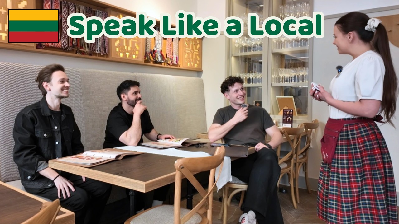 Kaip pradėti kalbėti lietuvi&scaron;kai Vilniuje? | Speak Real Lithuanian in Daily Life