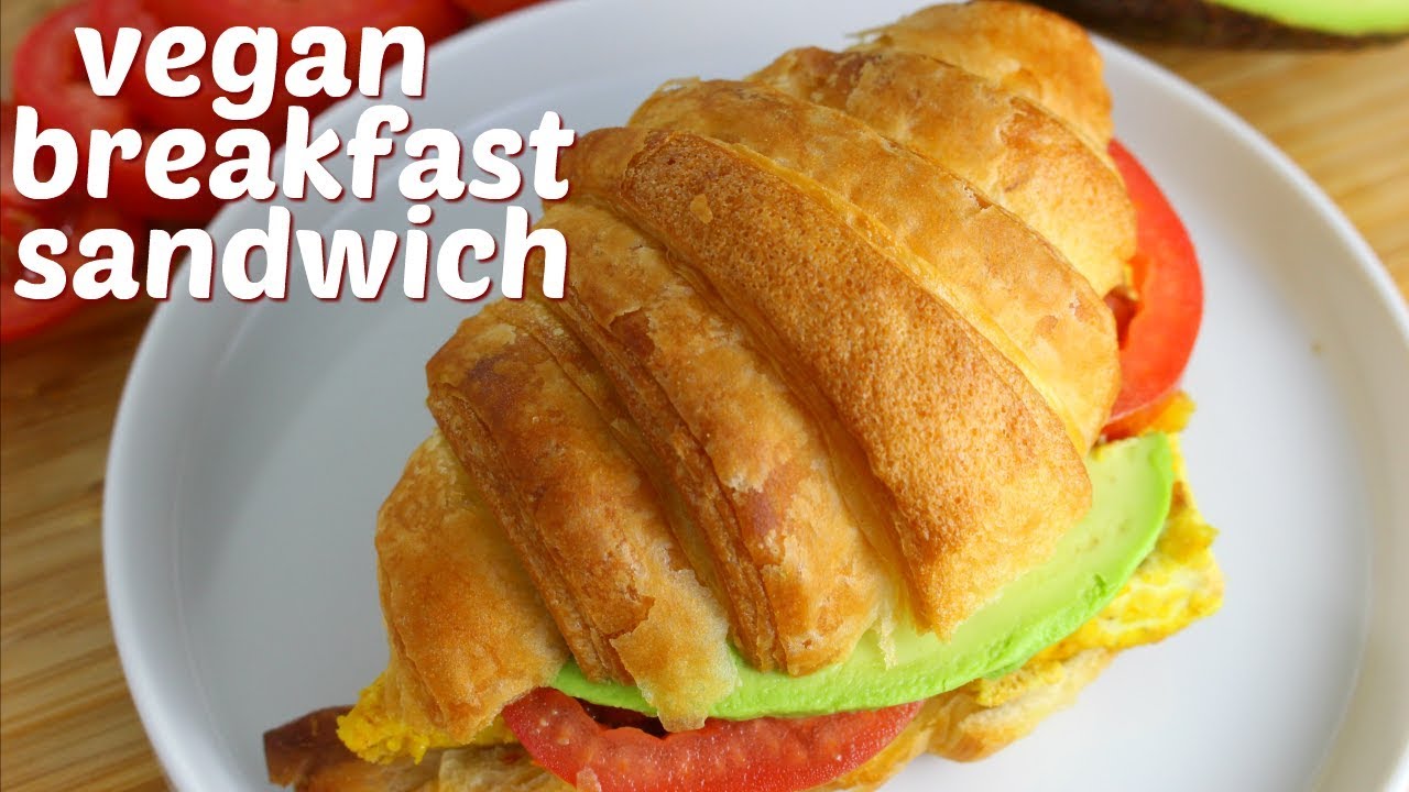 the ultimate vegan breakfast sandwich