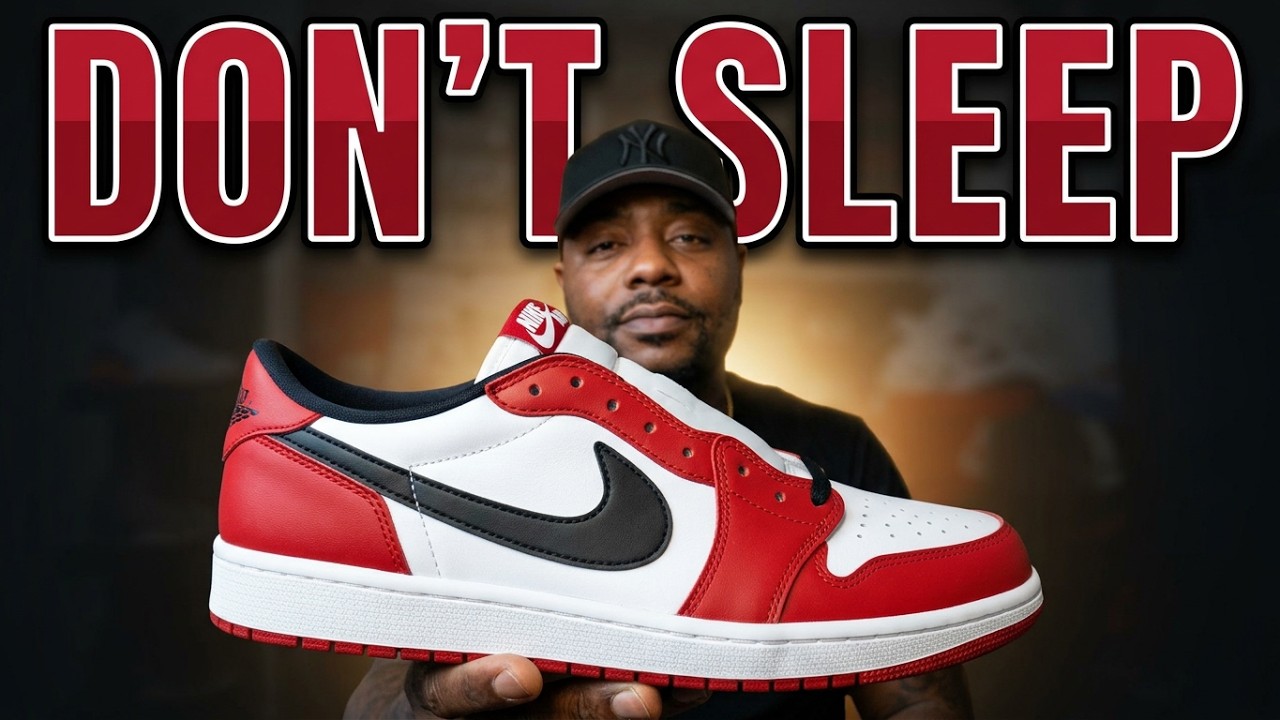 You Might Regret Sleeping On These! Air Jordan 1 Low Chicago