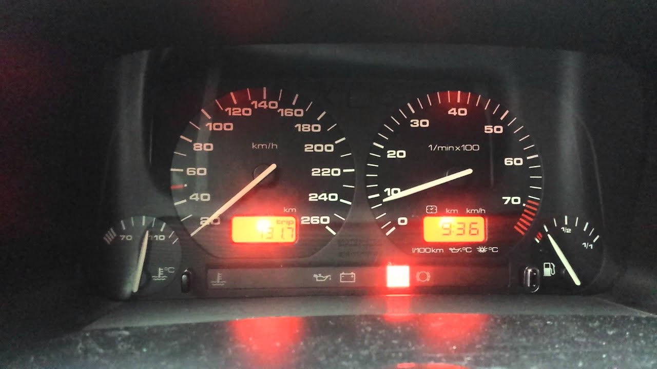 Golf 3 16v rote Tachobeleuchtung