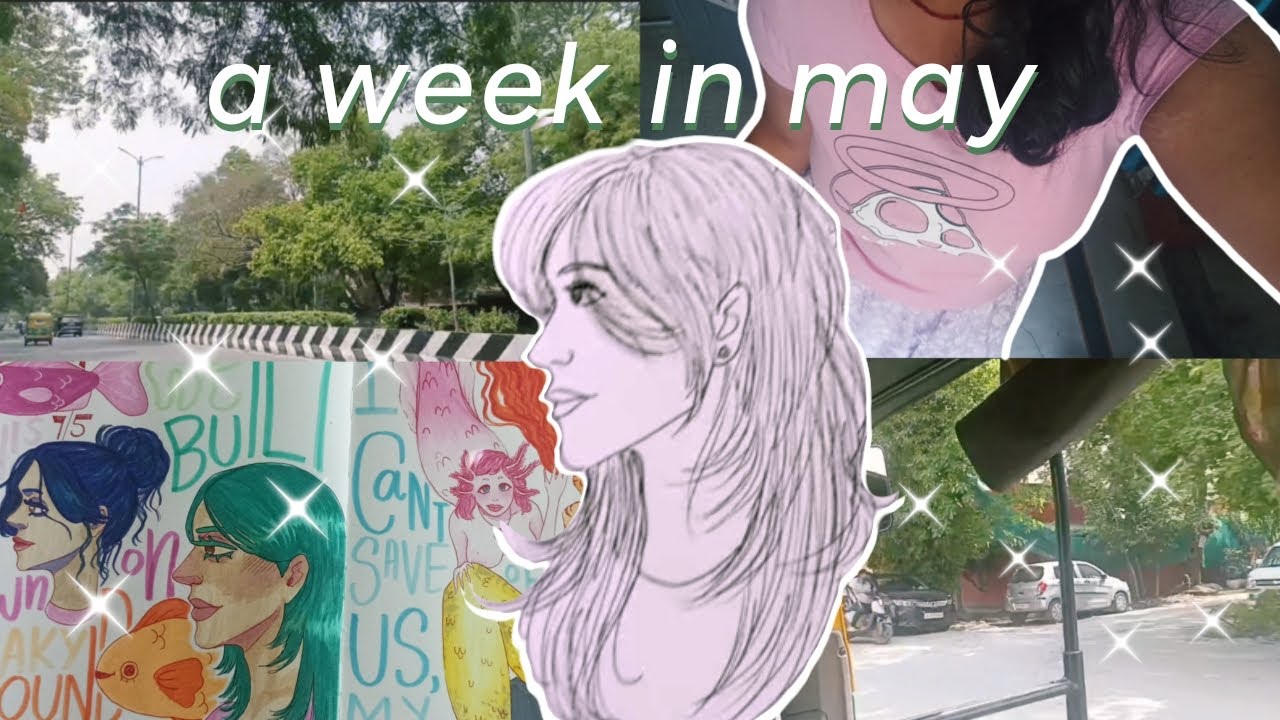 a week in may | art vlog | daily vlog | school life 🕊🌸