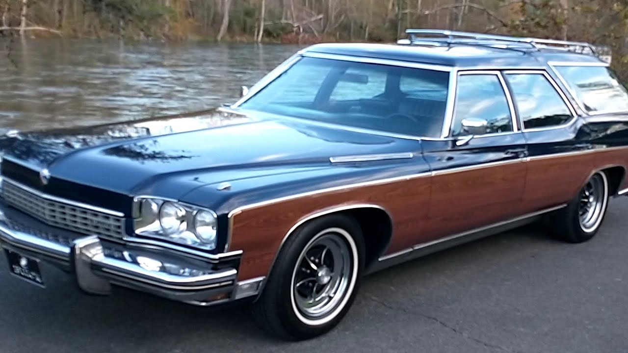 1973 Buick Estate Wagon. Welcome back  Buick 455-4 Quadrajet 4bbl!!! Goodbye Sniper!