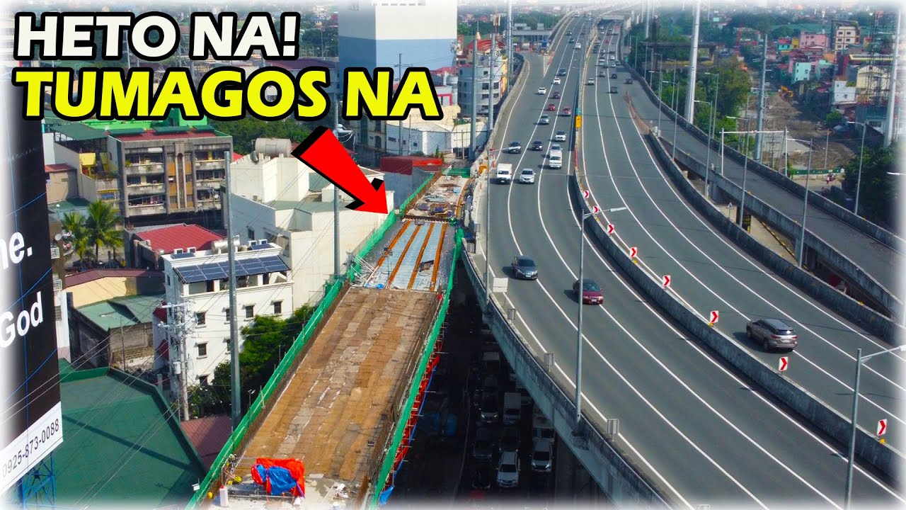 TUMAGOS NA! SA EXPRESSWAY! PUSPUSAN NA ANG TRABAHO | SKYWAY STAGE 3 UPDATE