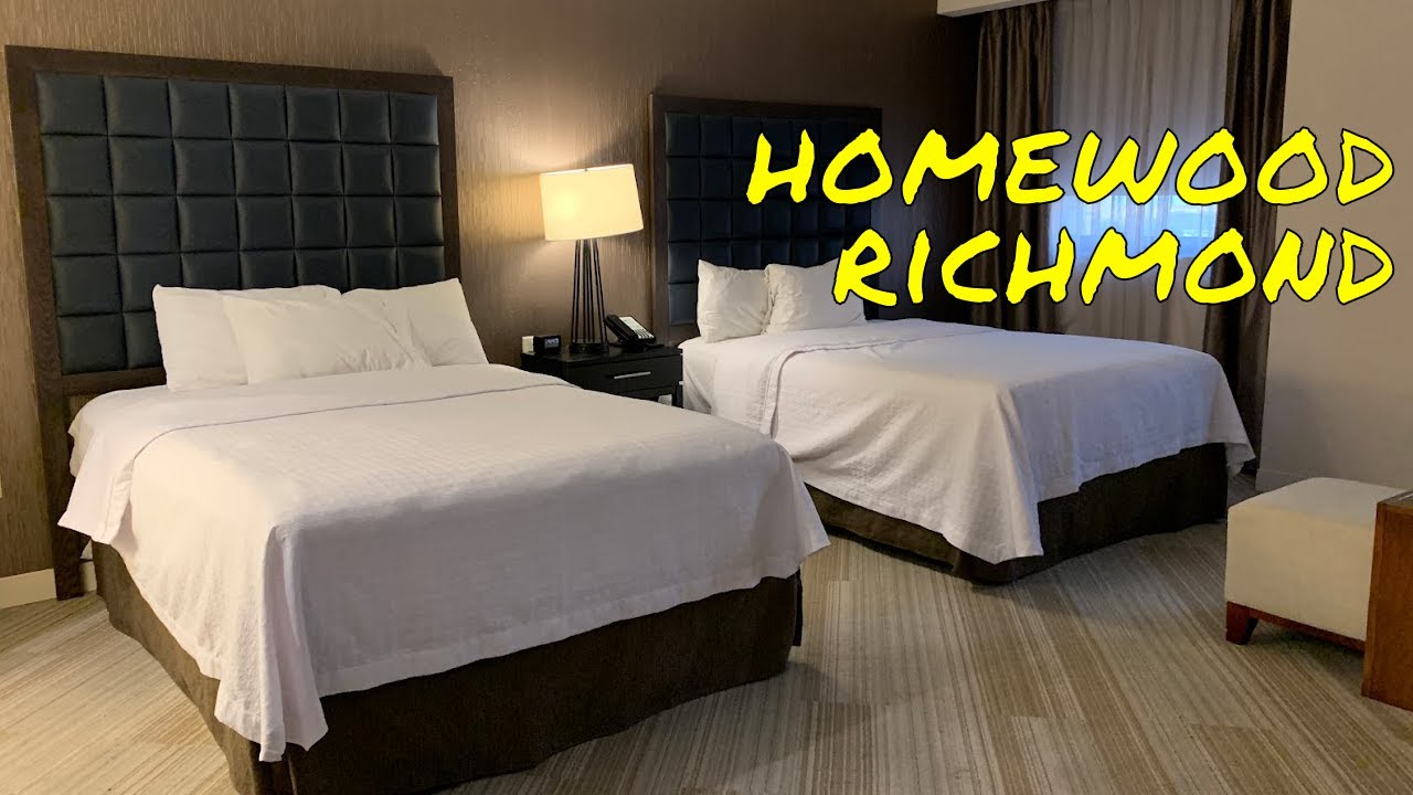 Экскурсия по отелю: разочаровывающий номер в отеле Homewood Suites Richmond Downtown