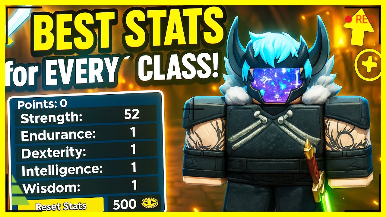 Dungeon Leveling: How To STAT Every CLASS | EASY Beginner Guide!