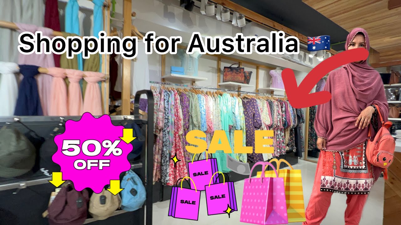 Eid Shopping 🛍️//Ramadan Kareem 2026 // shopping for Australia 