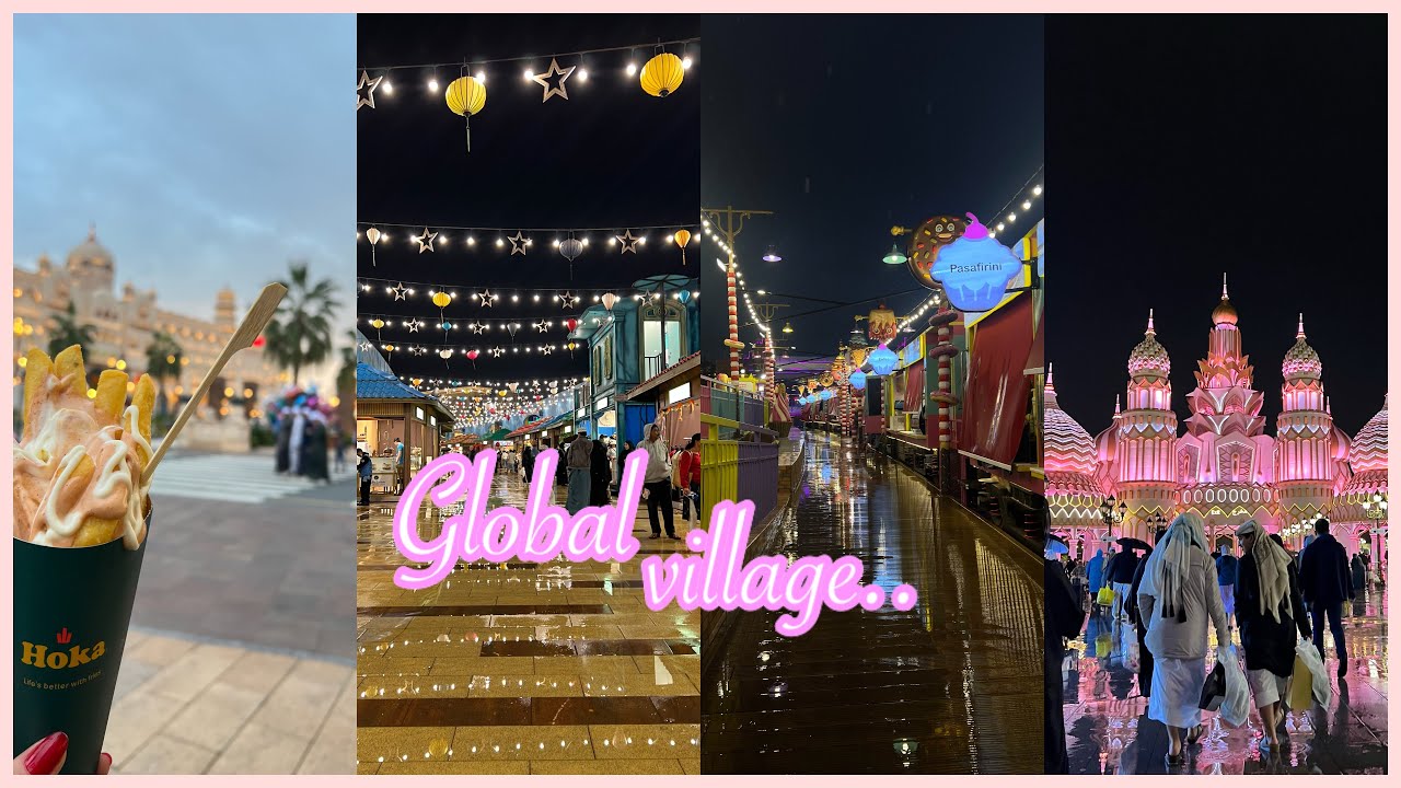 فلوق القريه العالميه ،غرقنا بالمطر 😳🌧💕
