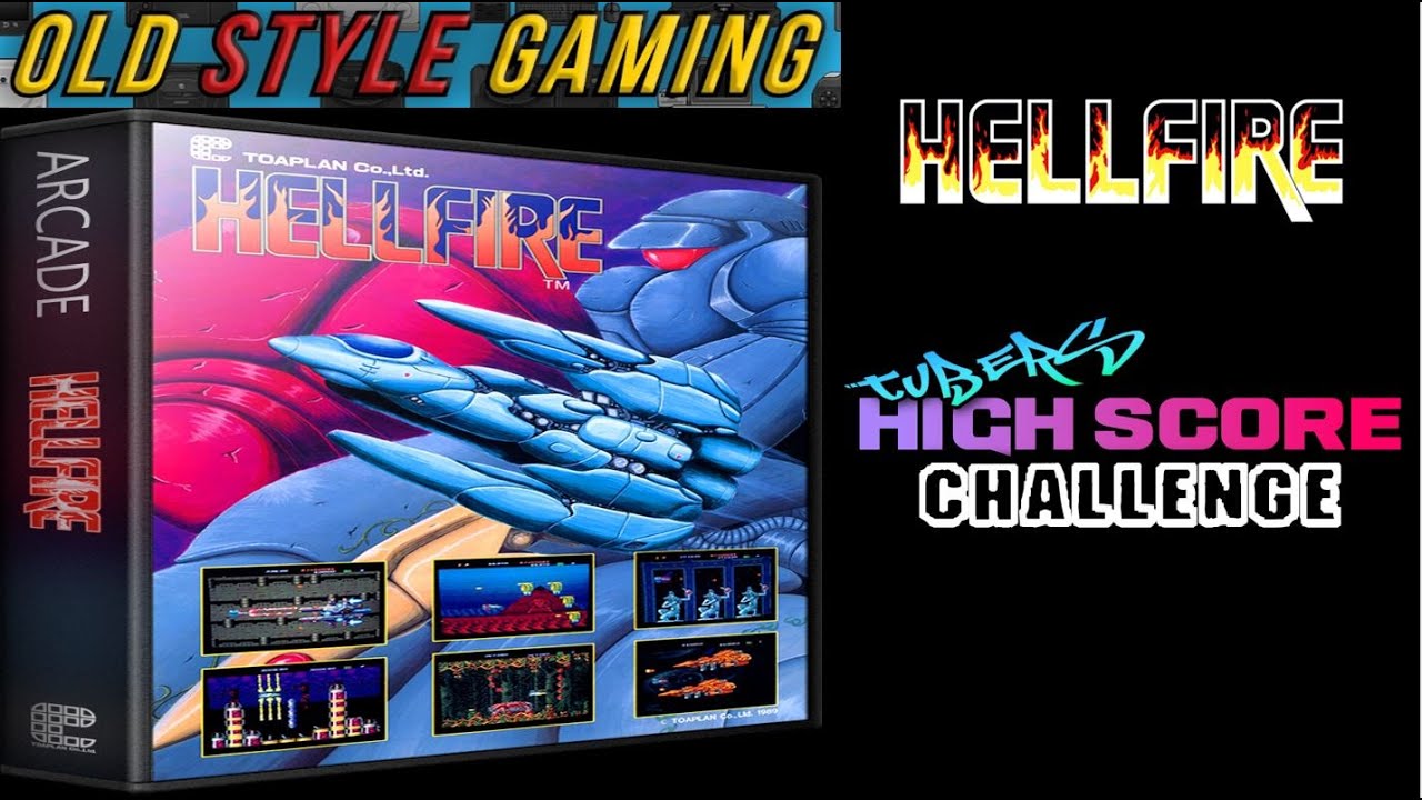 Hellfire Arcade - Tubers High Score Challenge | Rock Hard Toaplan