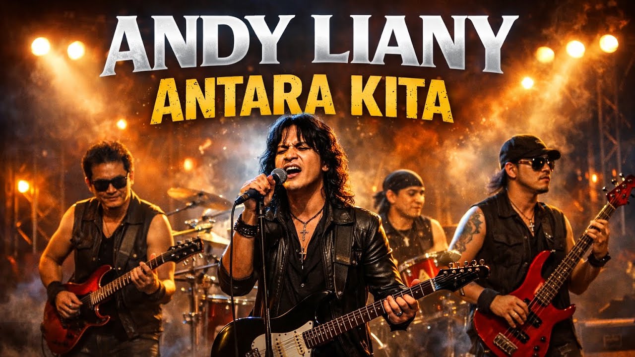 🎸SLOW ROCK VERSION Andy liany Antara Kita ( Cover )